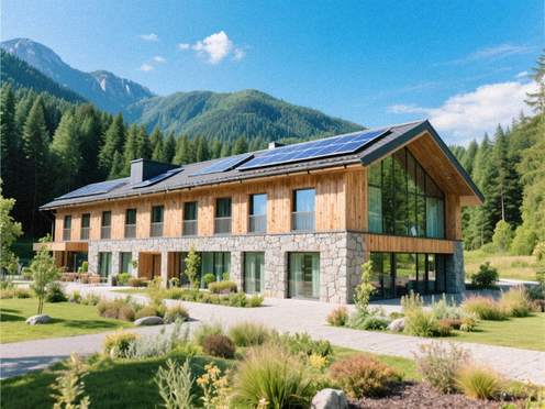 Ekologický hotel v prírode