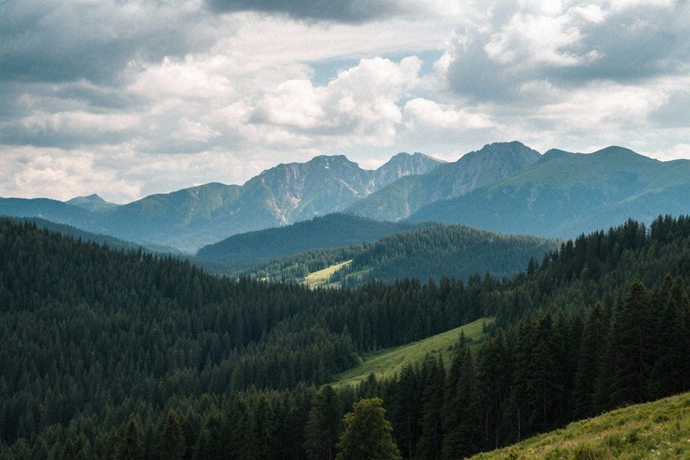 Panoramatický pohľad na Slovenský národný park